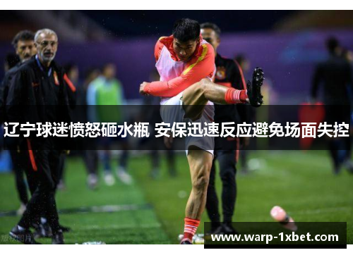 辽宁球迷愤怒砸水瓶 安保迅速反应避免场面失控